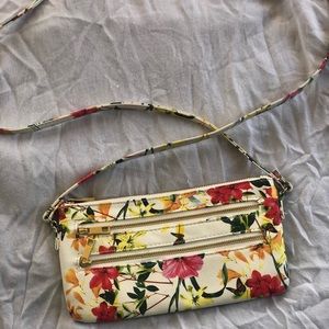 Safekeeper floral crossbody bag
